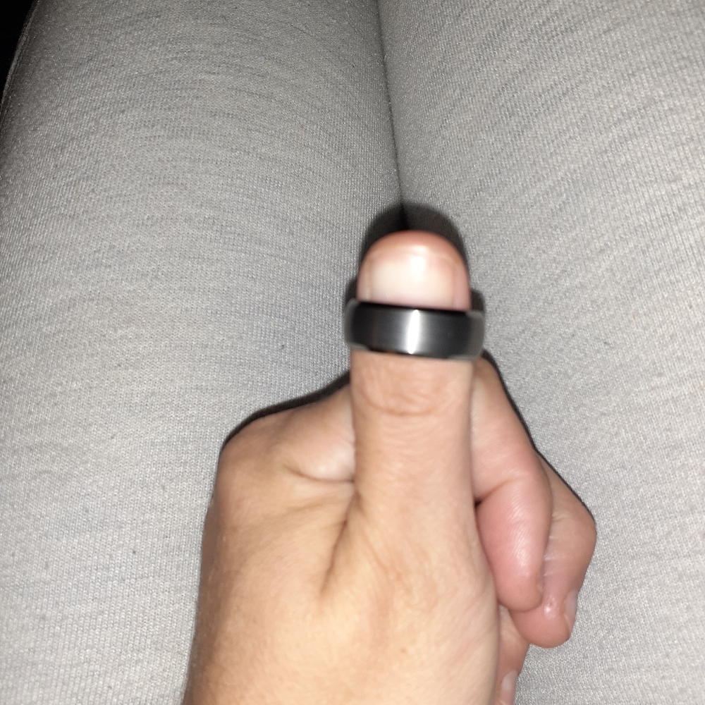 Mens size 9 tungsten carbon